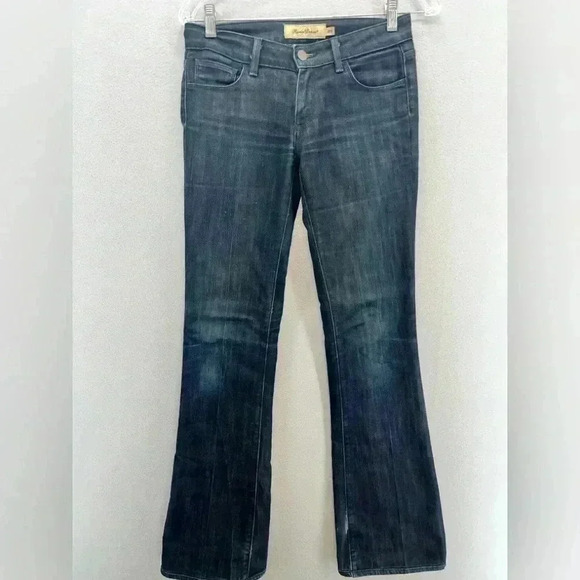 Raven denim Sadie flare raw wash jeans - Picture 3 of 11